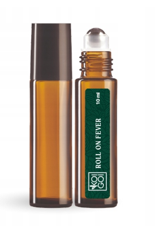Roll-on on fever 10ml gorączka ból głowy odprężenie rollon natura