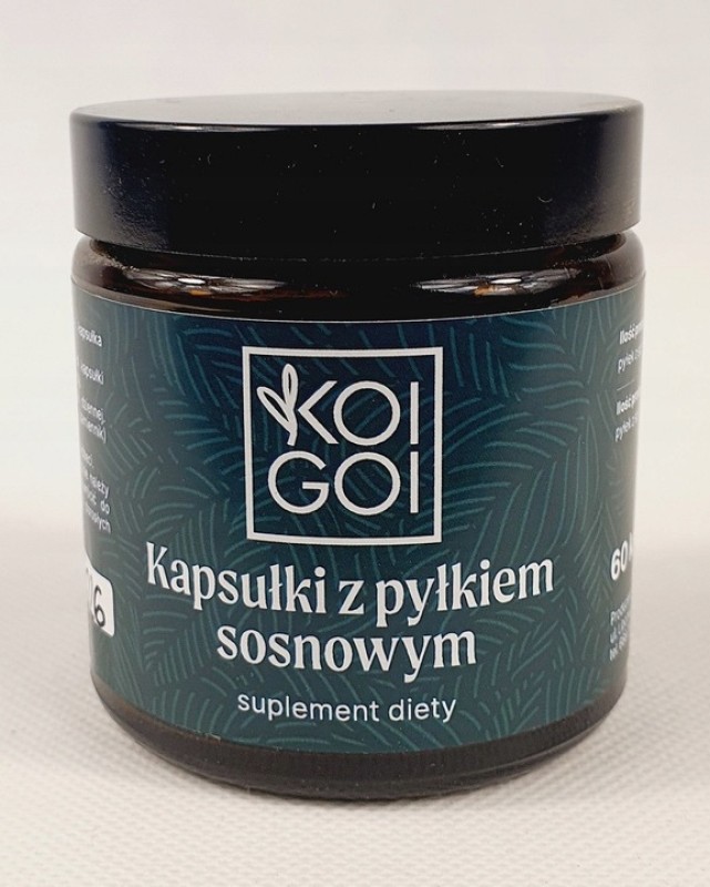 Kapsułki z pyłkiem sosnowym - 180 sztuk
