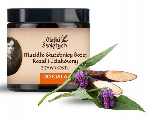 Mazidło Świętej Rozalii Celakówny z Żywokostu 50ml stawy ścięgna mięśnie