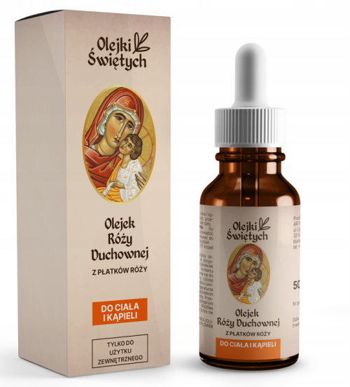 Olejek Róży Duchownej z płatków róży 50ml